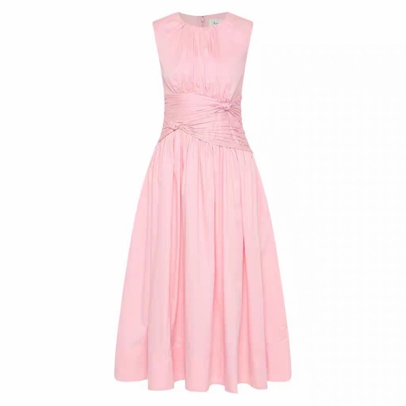 Aje Agatha Knot Waist Midi Dress - Picture 4 of 13